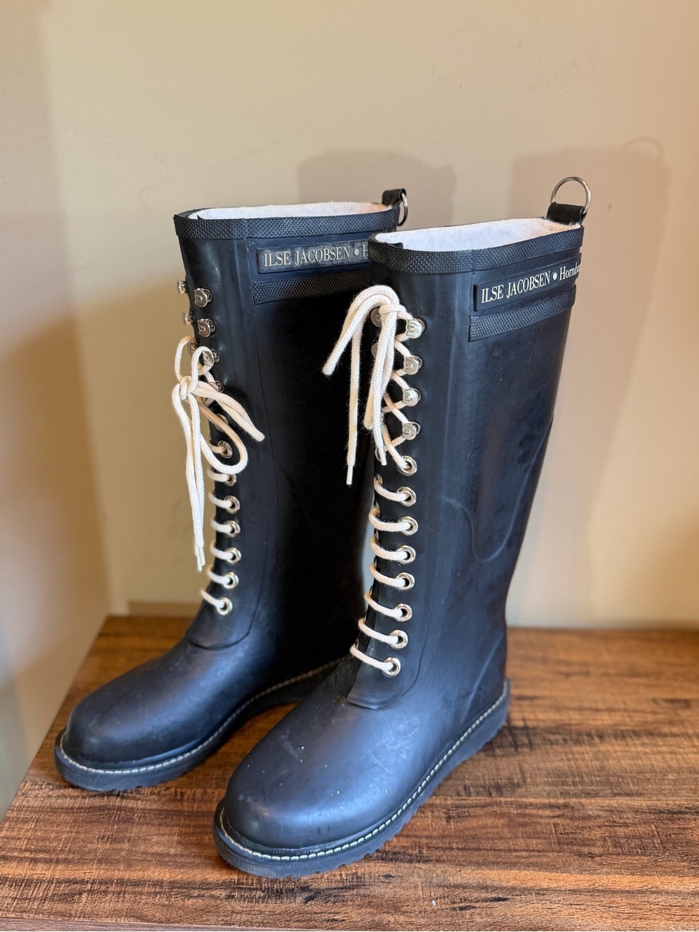 Ilse Jacobsen rain boots Black Size 36
